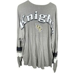 UCF Knights Apparel Gray Long Sleeve Spriit Shirt Womens XL/XG Football College